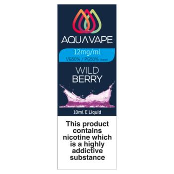 Aqua Vape Wild Berry 12mg/10ml
