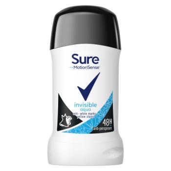 Sure  Anti-Perspirant Cream Invisible Aqua 40ml 