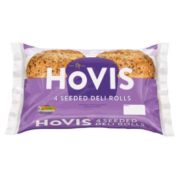 Hovis 4 Seeded Deli Rolls