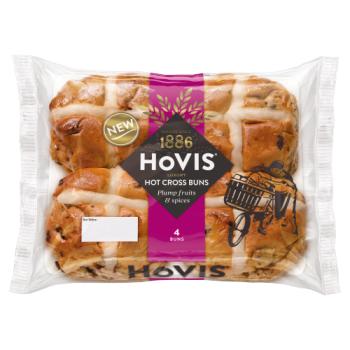 Hovis Luxry Hot Cross Buns