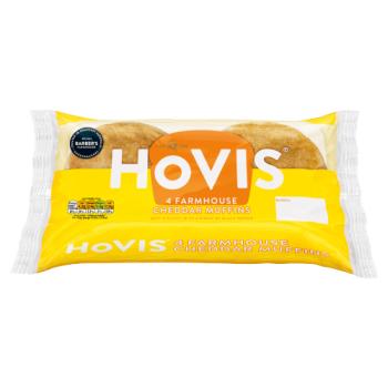 Hovis 4 Farmhouse Cheddar Muffins
