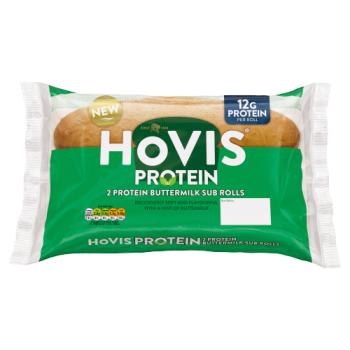 Hovis 2 Protein Buttermilk Sub Rolls