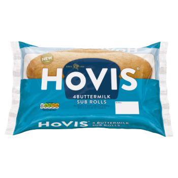 Hovis 4 Buttermilk Sub Rolls