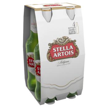 Stella Artois Lager 4 x 330ml