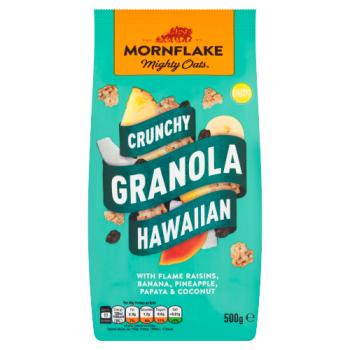 Mornflake Mighty Oats Hawaiian Crunchy Granola 500g