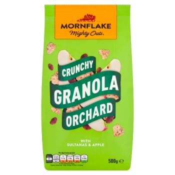 Mornflake Mighty Oats Orchard Crunchy Granola 500g