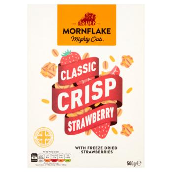 Mornflake Mighty Oats Classic Crisp Strawberry 500g