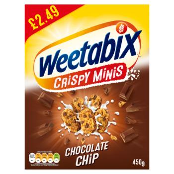 Weetabix Crispy Minis Chocolate Cereal 450g PMP £2.49