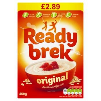 Ready Brek Original Smooth Porridge Oats 450g