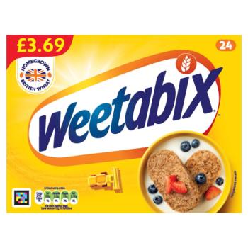 Weetabix Cereal 24 Pack PM £3.69