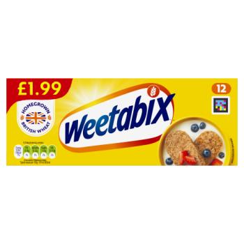 Weetabix Cereal 12 Pack PM £1.99