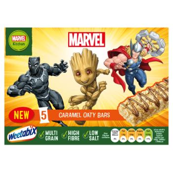 Weetabix Marvel 5 Caramel Oaty Bars 115g