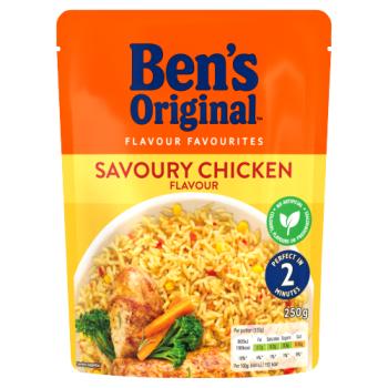Ben's Original Savoury Chicken Microwave Rice 250g