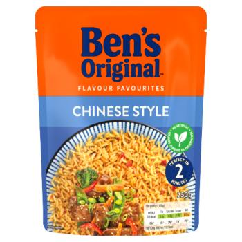 Bens Original Chinese Style Microwave Rice 250g