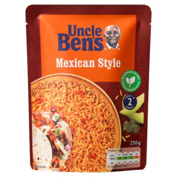 Uncle Bens Mexican Style Microwave Rice 250g