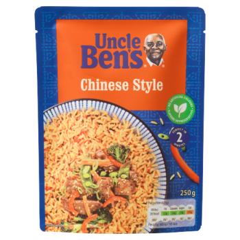 Uncle Bens Chinese Style Microwave Rice 250g