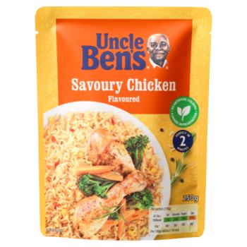 Uncle Ben's Savoury Chicken Microwave Rice 250g