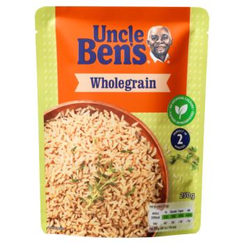 Uncle Bens Wholegrain Microwave Rice 250g