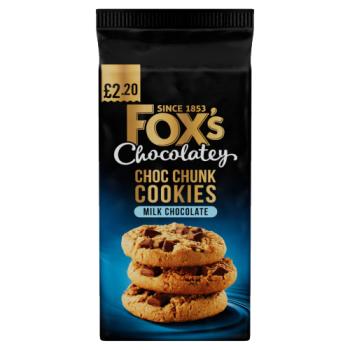 Fox's Fabulous Milk Chocolate Cookies 180g