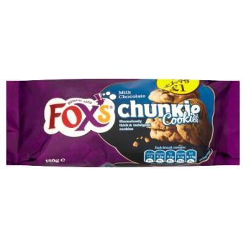 Fox's Milk Chocolate Chunkie Cookies 180g