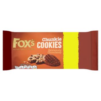 Fox's Chunkie Cookies Extremely Chocolatey 175g