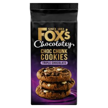 Fox's Fabulous Triple Chocolate Cookies 180g