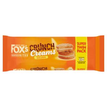 Fox's Favourites Crunch Cream Golden 2 x 200g