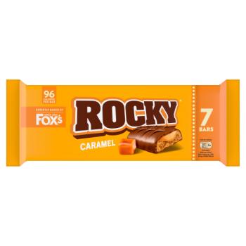 Fox's Rocky Caramel Bars 7 x 19.5g (136.5g)