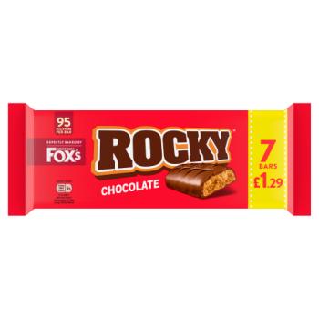 Fox's Rocky Chocolate Bars 7 x 19g (133g)