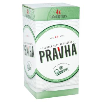 Pravha Premium Pilsner 4 x 330ml
