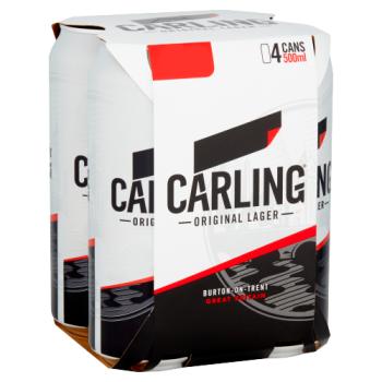 Carling Original Lager 4 x 500ml