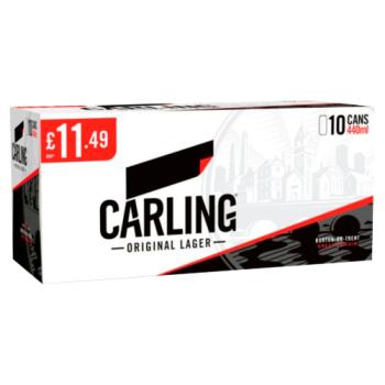 Carling Original Lager 10 x 440ml