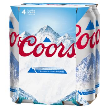 Coors 4 x 440ml