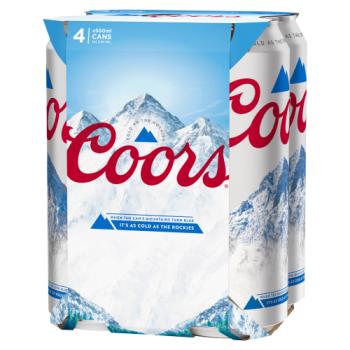 Coors 4 x 500ml