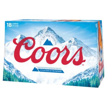 Coors 18 x 330ml