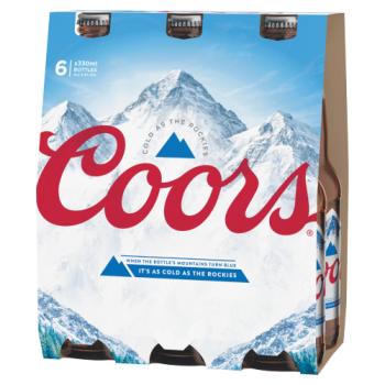 Coors 6 x 330ml