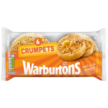 Warburtons 6 Crumpets
