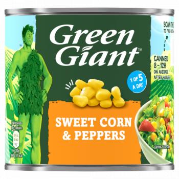 Green Giant Sweet Corn & Peppers 340g