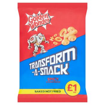 Golden Wonder Transform-a-snack Spicy Flavour Snacks 90g