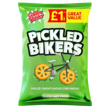Golden Wonder Pickled Bikers 50g PM £1 