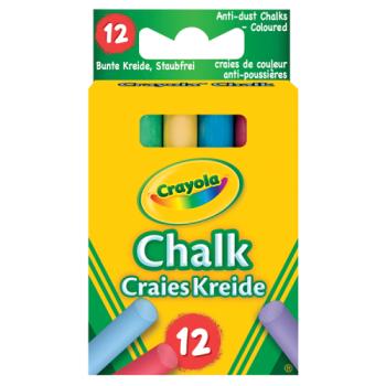 Crayola Chalk 12 Coloured