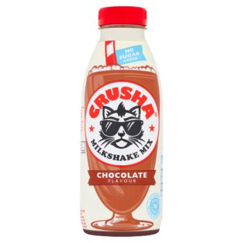Crusha Chocolate Flavour Milkshake Mix 500ml