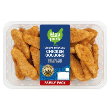 Moy Park Crispy Breaded Chicken Goujons 700g
