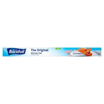 Bacofoil The Original Kitchen Foil 45cm x 5m