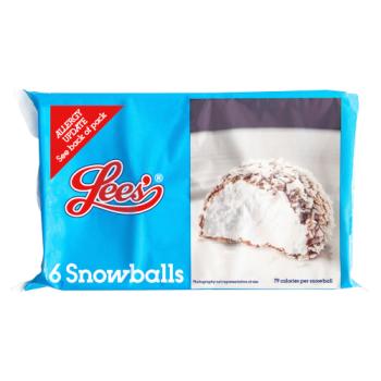 Lees' 6 Snowballs 110g