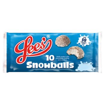 Lees' 10 Snowballs 130g