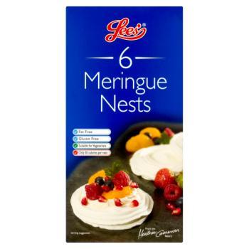 Lees' 6 Meringue Nests