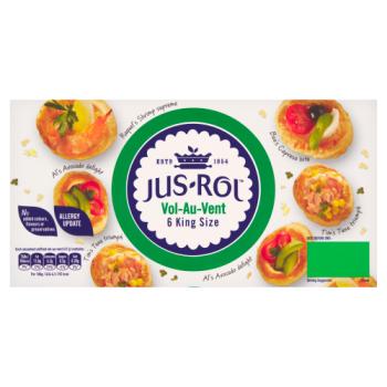 Jus-Rol 6 Vol-Au-Vent 284g