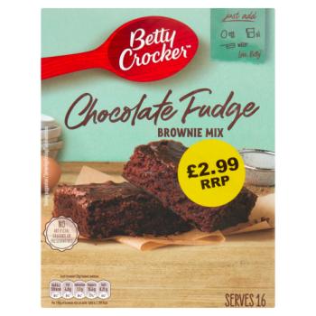 Betty Crocker Chocolate Fudge Brownie Mix 415g