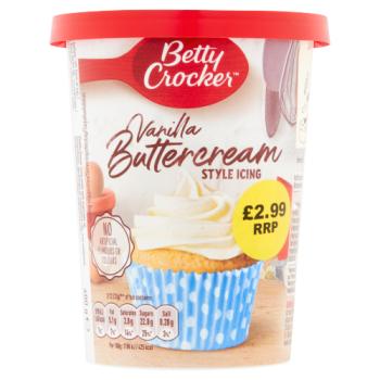 Betty Crocker Vanilla Buttercream Style Icing 400g